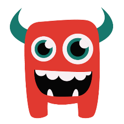 Doppel-Hase Spiel über 15 Spielrunden, dem Karten Motiv Monster und 9 Bildern pro Runde