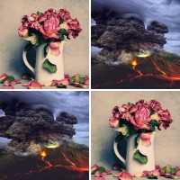 Memo Spiel mit 18 Bilderpaaren, dem Karten Motiv Träumendes Paar und 51 Gewinnpunkten