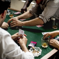 Schiebepuzzle mit 25 Schiebeteilen.