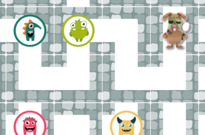 Detaillierte Beschreibung: Starte hier ein neues Monster Labyrinth Spiel